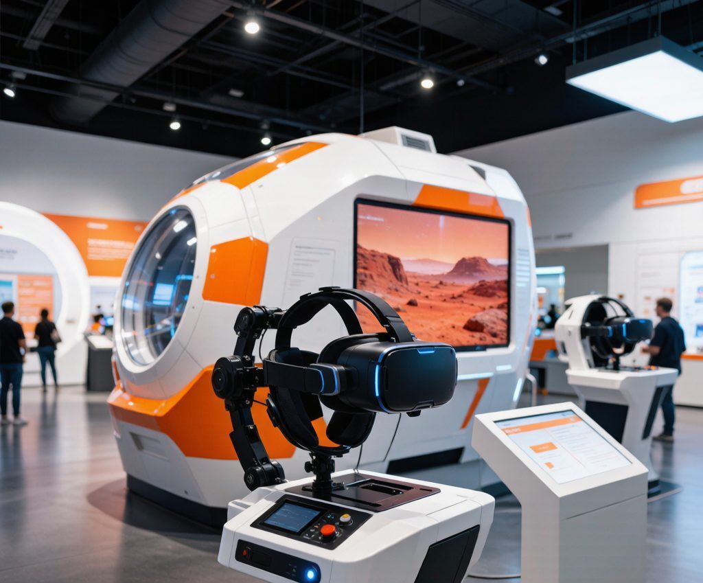 VR火星小飞机产品展示