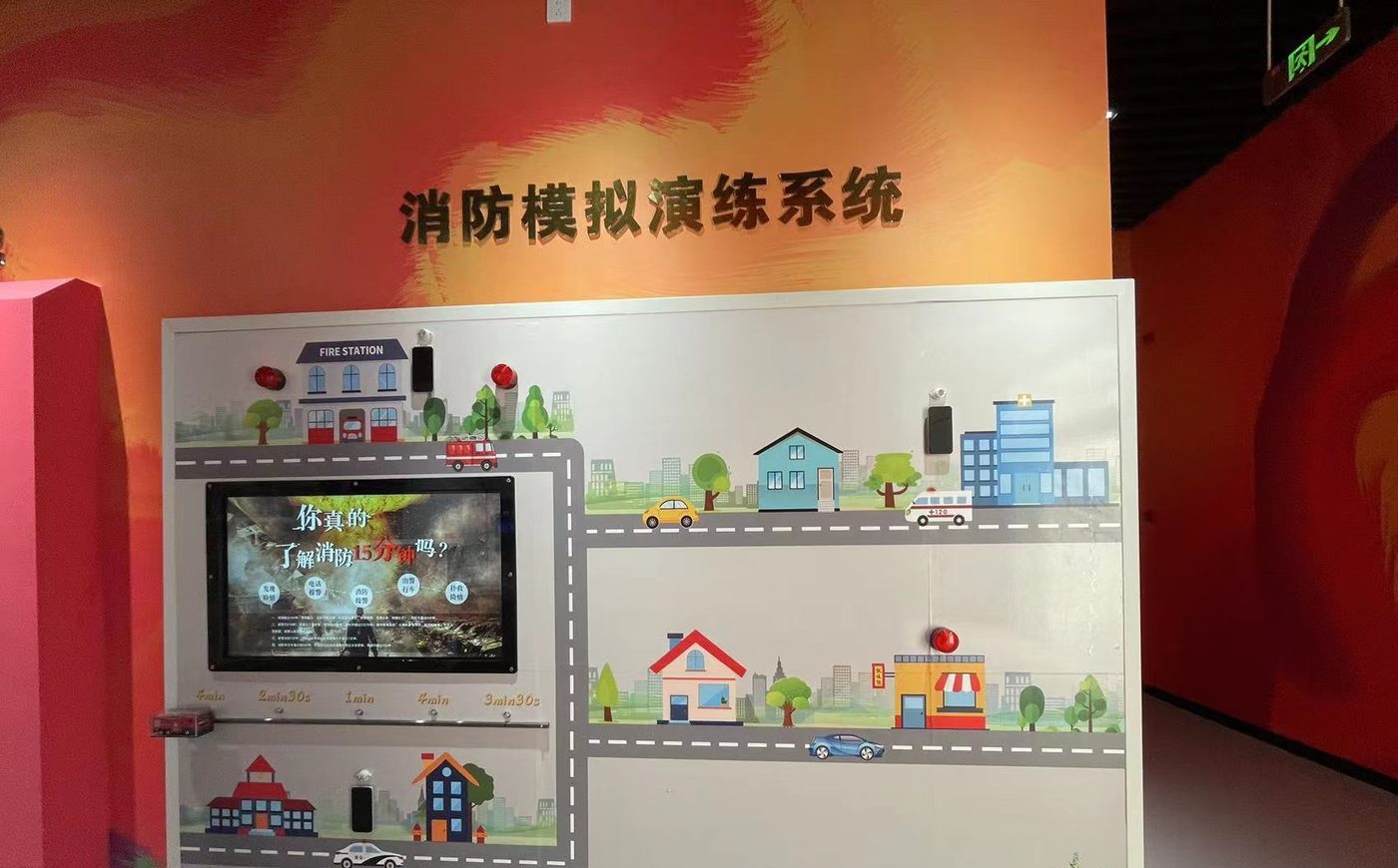 消防15分钟(轨道车)产品展示
