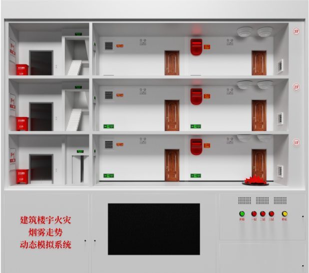 烟雾传播演示系统产品展示