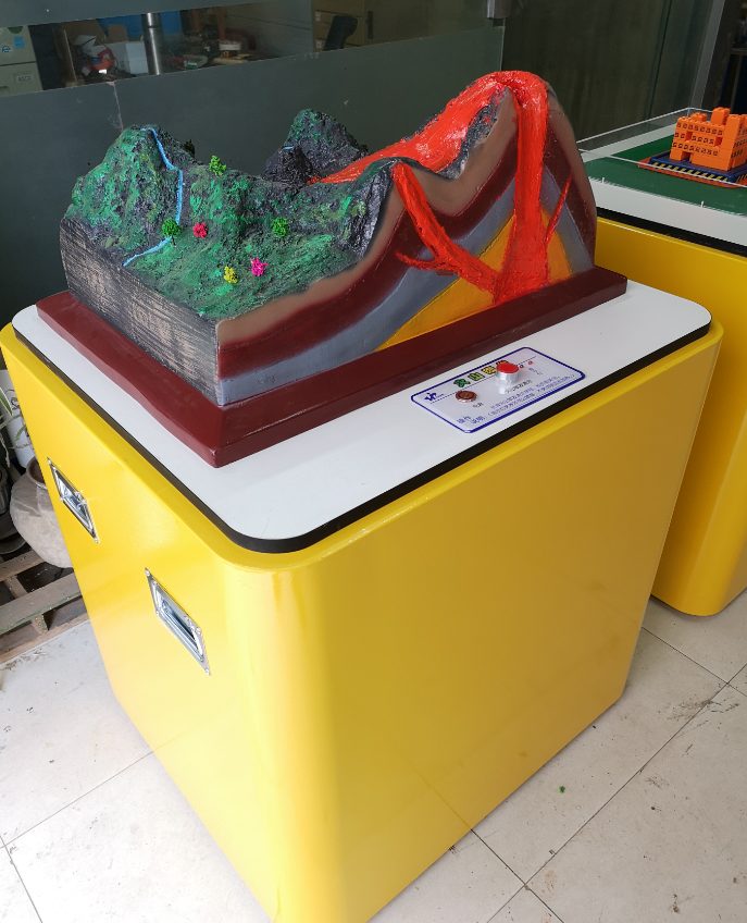 火山喷发演示台产品展示